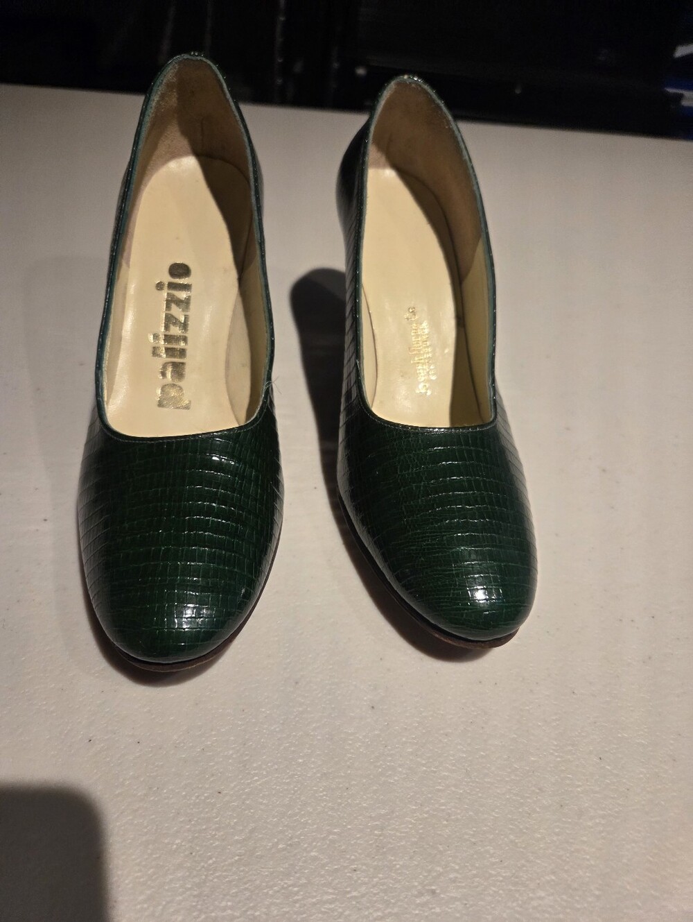 Vintage Joseph Horne Co Faux Reptile Pumps